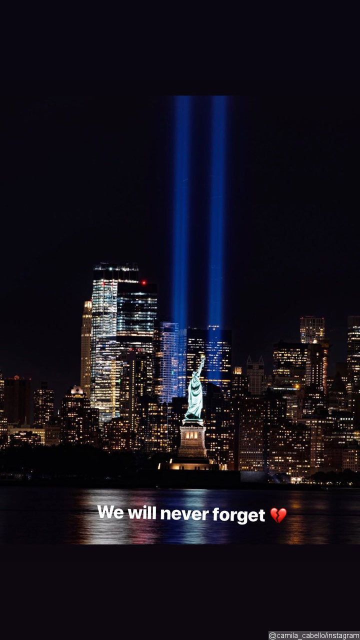 Camila Cabello Pays Tribute on 18th Anniversary of 9/11