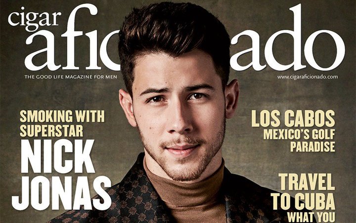 Nick Jonas Accused of Being Irresponsible for Smoking Cigar on Magazine Cover
