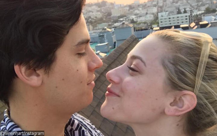  Cole Sprouse Celebrates Lili Reinhart's Birthday With Steamy Photobooth Pics