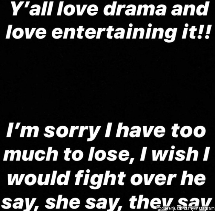 Just Brittany Claps Back After Lovely Mimi Claims She Slept With Her Husband