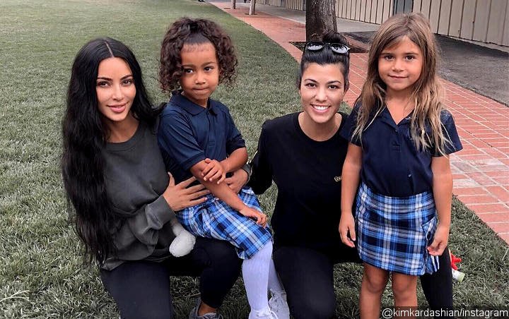 Kim and Kourtney Kardashian Blasted After Saying Their Daughters Scratch and Try to Bite Nannies