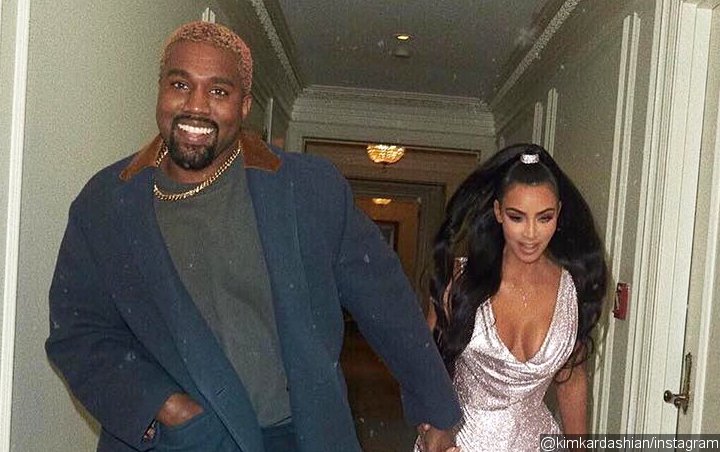 Kanye West and Kim Kardashian Lock Lips in Rare PDA-Filled Picture 
