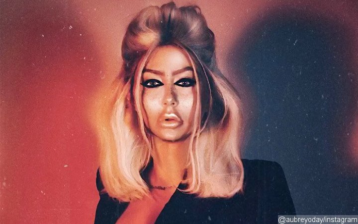 Aubrey O'Day Unbothered by 'Silly' Criticism Over Her Unrecognizable Look