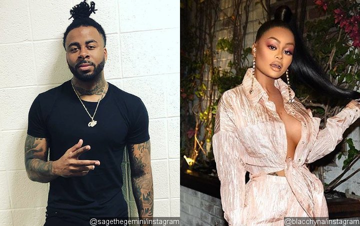 Sage the Gemini Defends Rumored GF Blac Chyna Against Troll Slamming Her Over Flirty Comment