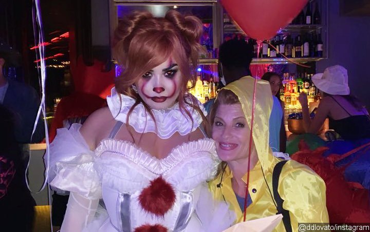 Pics: Demi Lovato Is Sexy Pennywise at Her Halloween Party