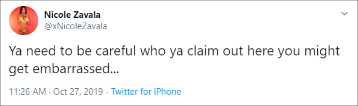Nicole Zavala and Winter Blanco's beef