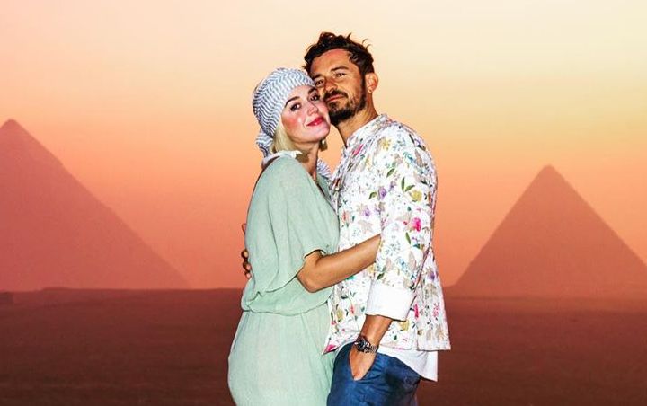 Katy Perry Celebrates 35th Birthday in Egypt with Orlando Bloom