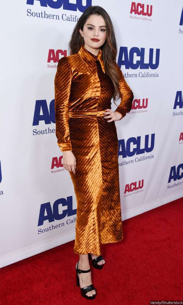Selena Gomez the ACLU SoCal Annual Bill of Rights Dinner