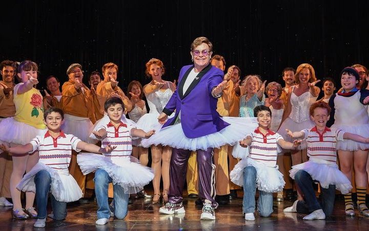 Elton John Wears Tutu at 'Billy Elliot: The Musical'
