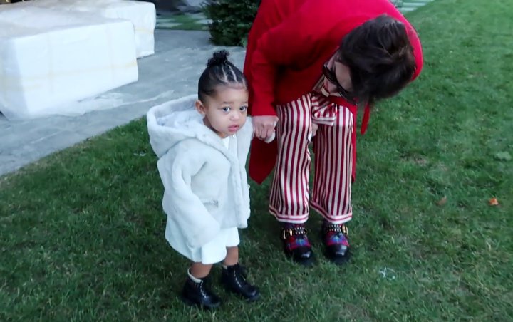 Kris Jenner Chokes Up While Giving Kylie's Daughter Stormi Massive Playhouse for Christmas