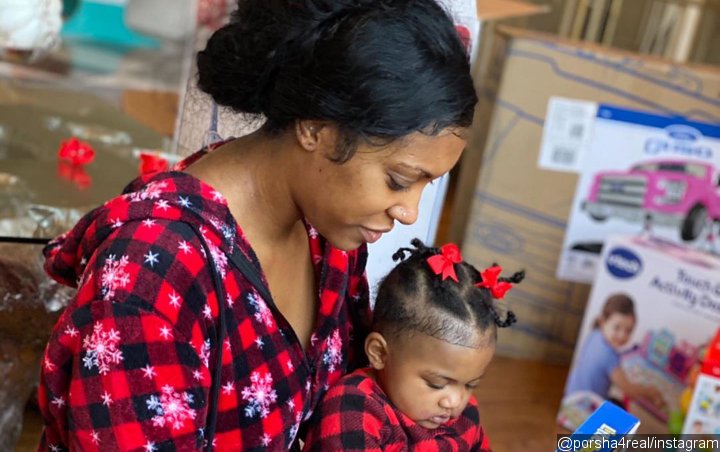 Porsha Williams' Daughter Pilar Looks Adorable While Opening First Christmas' Gift