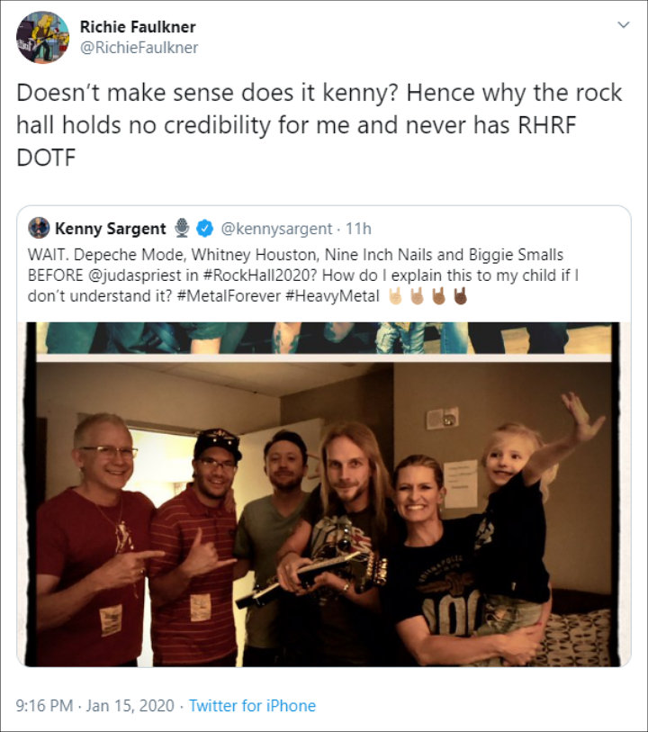 Richie Faulkner disses Hall of Fame