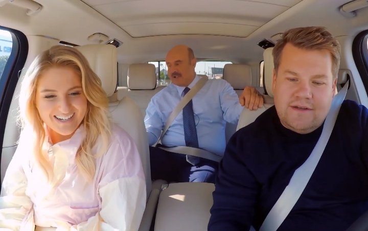 Meghan Trainor Hysterical Over Dr. Phil's Surprise Appearance During 'Carpool Karaoke'