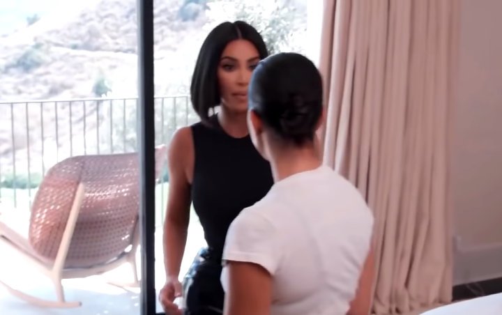 'KUWTK': Kim and Kourtney Kardashian Accused of Staging Fist Fight