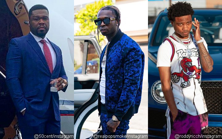 50 Cent to Finish Pop Smoke's Album With Roddy Ricch's Help