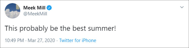 Meek Mill talked about the best summer