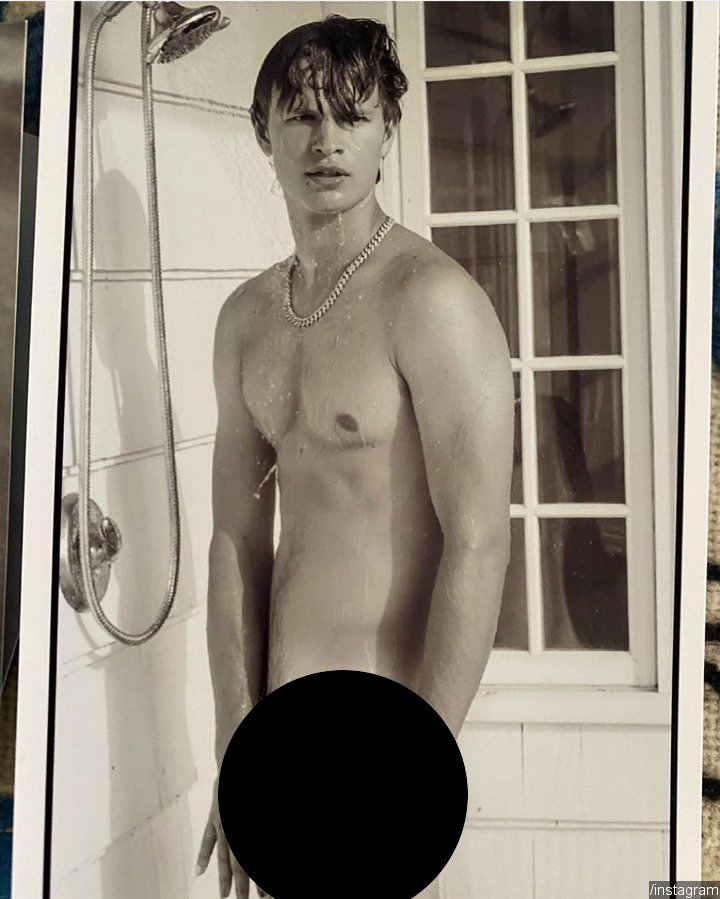 Ansel Elgort Uses His Nude Photo to Trick Fans Into Donating for Coronavirus Relief Efforts