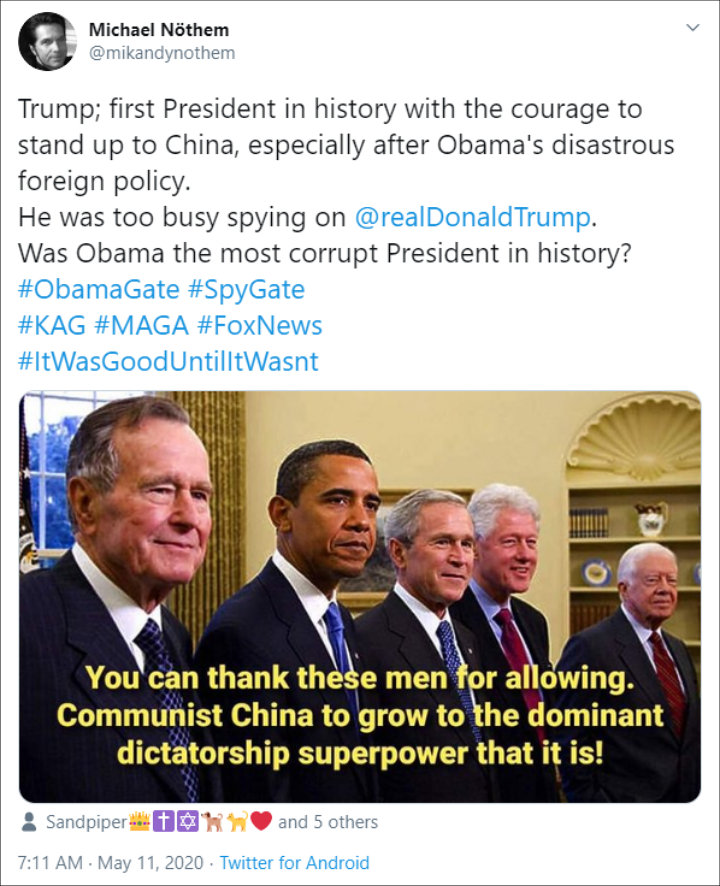 Donald Trump Claps Back on Twitter After Barack Obama Criticizes His Coronavirus Response