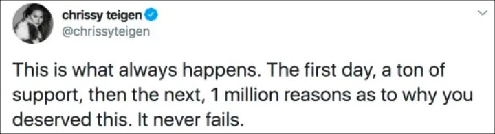 Chrissy Teigen social media hiatus
