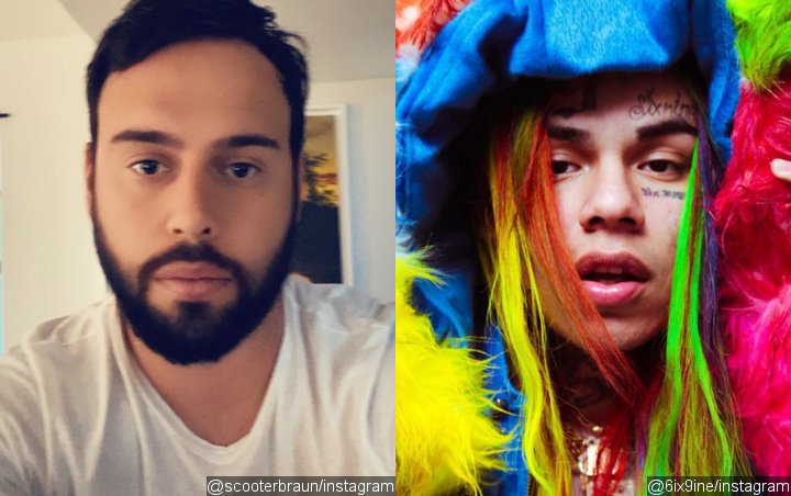 Scooter Braun Thanks Ariana Grande for Being Humble in the Wake of 6ix9ine Attack