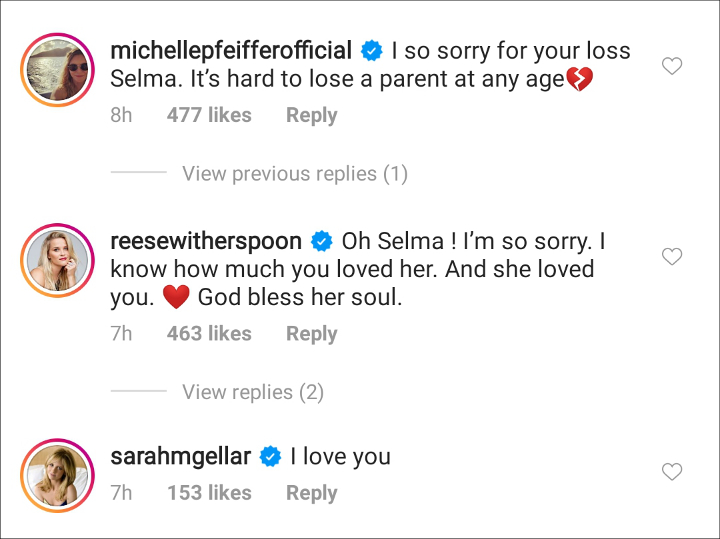 Selma Blair's IG Responses 02