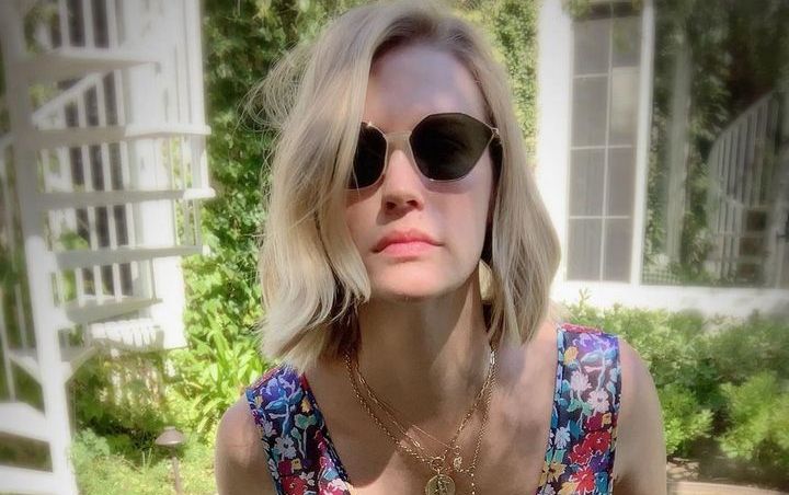 January Jones Shares Picture of 8-Year-Old Son Supporting Black Lives Matter Protests