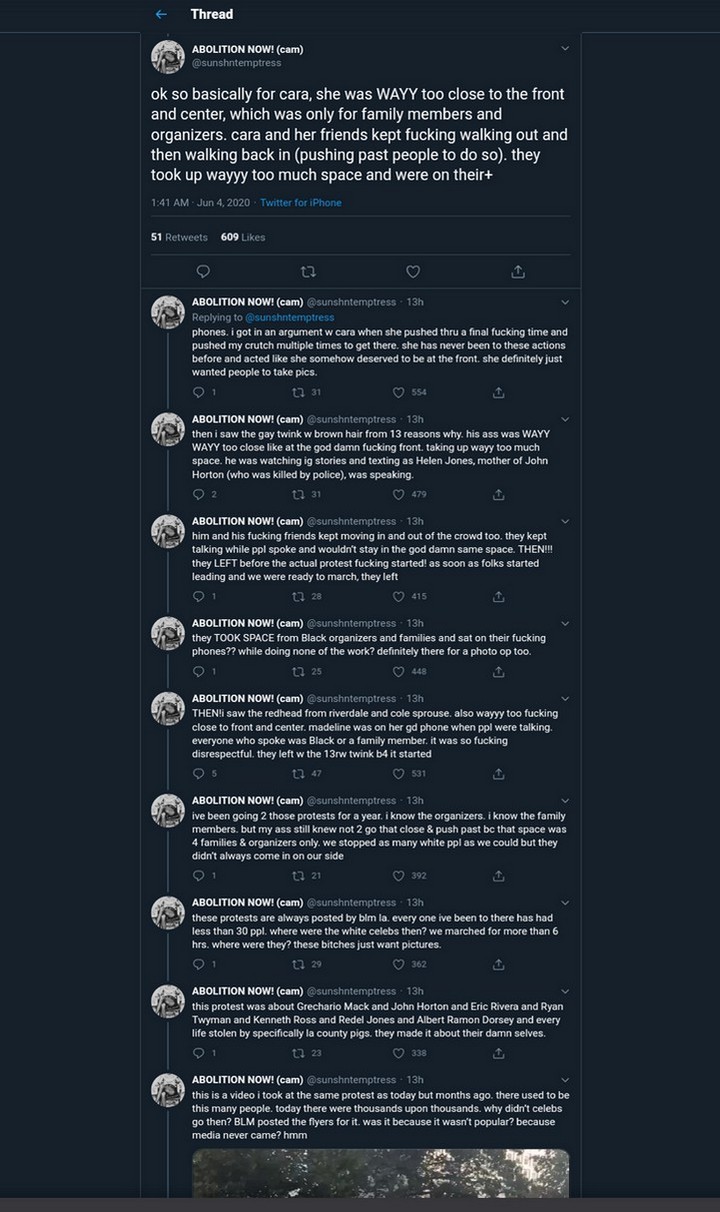 Twitter threat supposedly exposed fake celebrity protesters