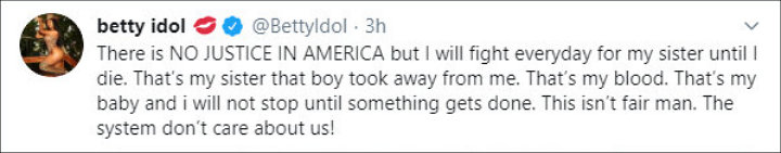 Betty Idol's Twitter Post 06