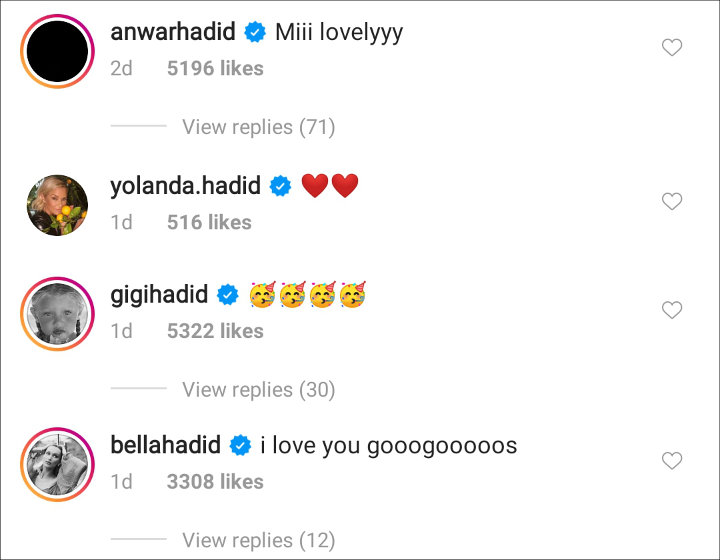 Dua Lipa's IG Post