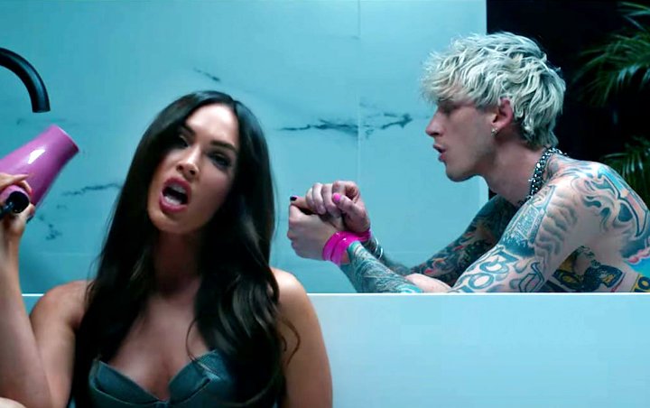 Machine Gun Kelly Gets Shy Talking About Experience Filming Steamy Music Video With Megan Fox