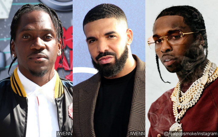 Report: Pusha T Takes Aim at Drake in Track Left Off Pop Smoke's Album