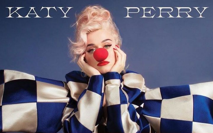 Katy Perry Looks Downcast as Clown on Cover of Her New Album