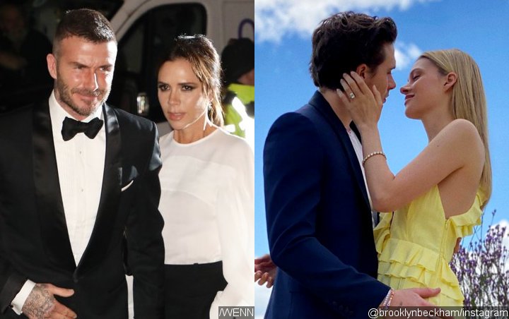 David and Victoria Beckham Send Love to Newly Engaged Couple Brooklyn and Nicola Peltz