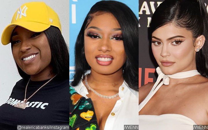 Erica Banks Appears to Shade Megan Thee Stallion for Hanging Out With Kylie Jenner 