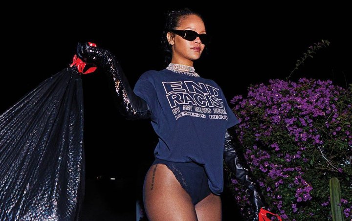Rihanna Puts Lavish and Sexy Spin on Household Chores in Harper's Bazaar Pics
