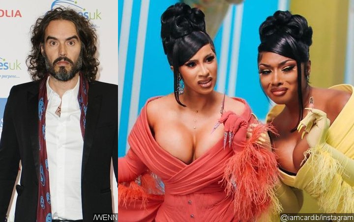 Russell Brand Facing Backlash for Criticizing Cardi B and Megan Thee Stallion's 'WAP' video