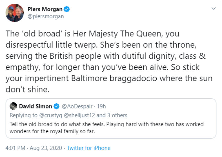 David Simon Defends Meghan Markle