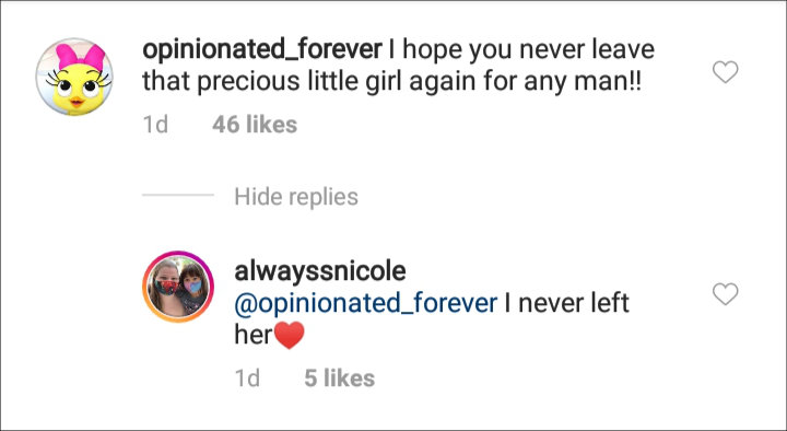 Nicole Nafziger's IG Post