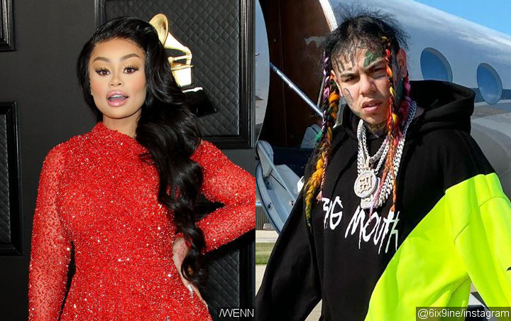 Blac Chyna Helps Promote 6ix9ine's Upcoming Album by Shaking Her Bare Booty