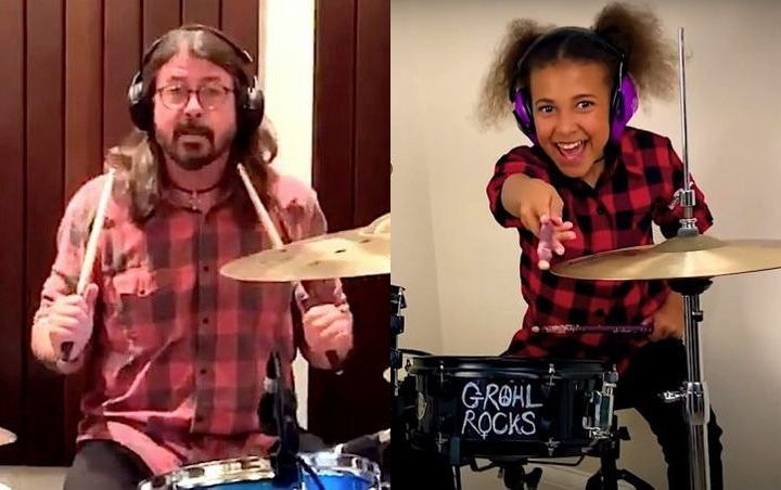 Dave Grohl Concedes Defeat to 10-Year-Old Girl in Drum Battle