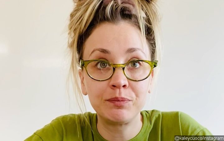 Kaley Cuoco Fires Back at Those Criticizing Her for Wearing Mask While Working Out
