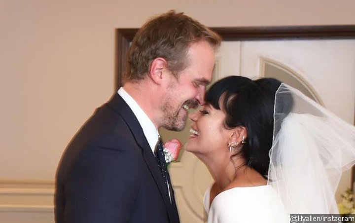 Lily Allen and David Harbour Celebrate Las Vegas Wedding With In-N-Out Burgers