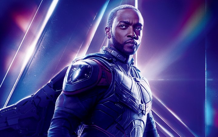 Anthony Mackie Gets Playful in Photo From 'The Falcon and the Winter Soldier' Set