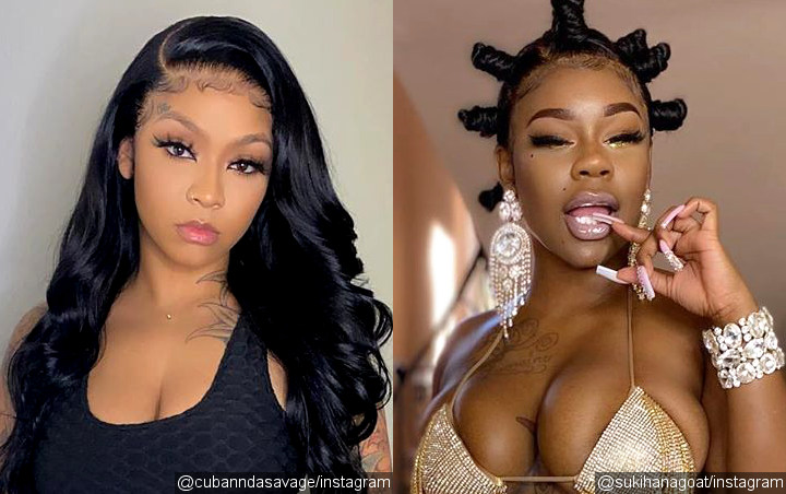 Cuban Doll and Suki Hana's Twitter Beef Continues Following Colorist A...