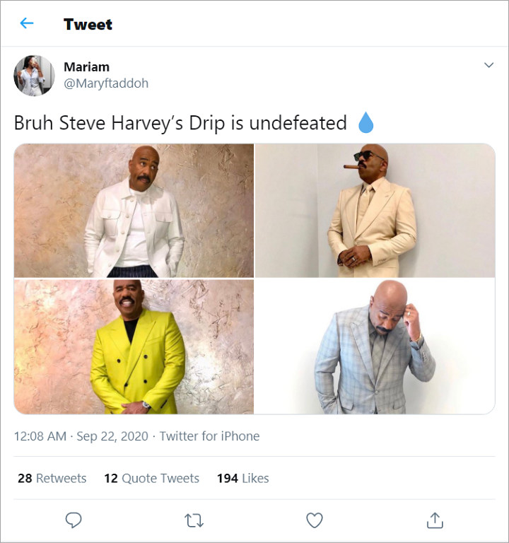 Steve Harvey Trending on Twitter