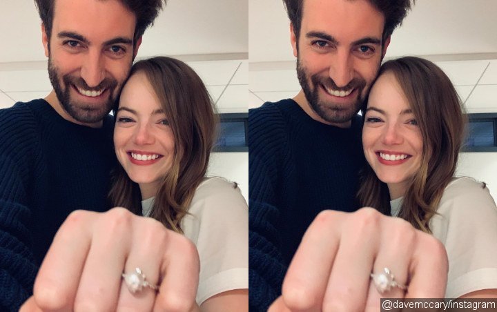 Emma Stone and Fiance Dave McCary Fan Marriage Rumors With Matching Rings