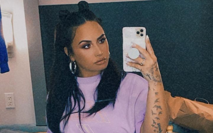 Demi Lovato Shows Off Her Full Boobs as She Quits Her Diet