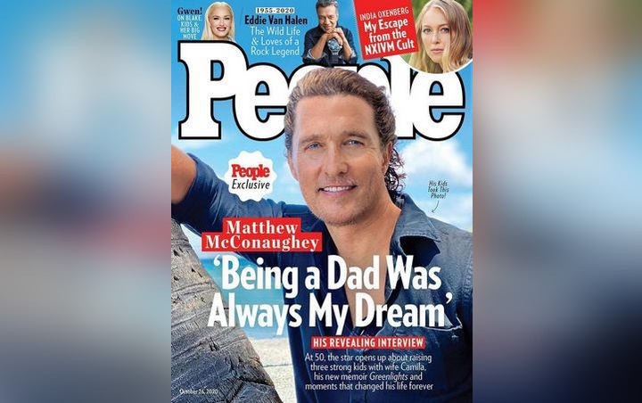 Matthew McConaughey Has Kids Take His Pictures for Latest Magazine Cover