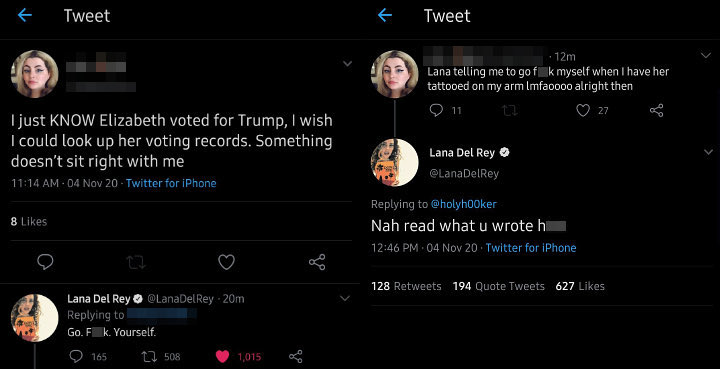 Lana Del Rey's Tweet