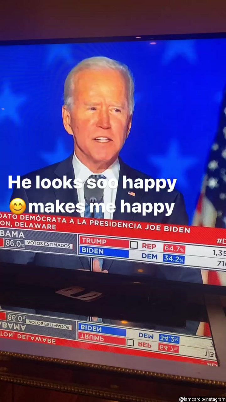 Cardi B's Instagram Story